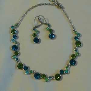 Earrings and Necklace Set